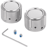 FIGURATI DESIGNS FRONT AXLE NUT COVERS PLAIN IN - DRIVEN Canada's Powersports FD60 - FAC - SS