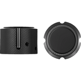 FIGURATI DESIGNS FRONT AXLE NUT COVERS PLAIN IN - DRIVEN Canada's Powersports FD65 - FAC - BLK