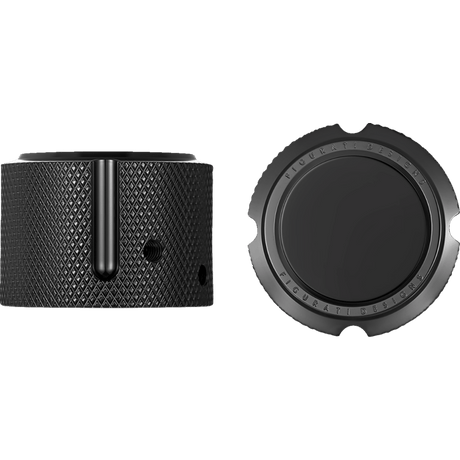 FIGURATI DESIGNS FRONT AXLE NUT COVERS PLAIN IN - DRIVEN Canada's Powersports FD65 - FAC - BLK