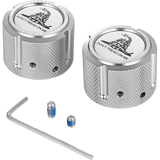 FIGURATI DESIGNS FRONT AXLE NUT COVERS WITH DON'T TREAD ON ME - DRIVEN Canada's Powersports FD40 - FAC - SS