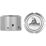 FIGURATI DESIGNS FRONT AXLE NUT COVERS WITH DON'T TREAD ON ME - DRIVEN Canada's Powersports FD40 - FAC - SS