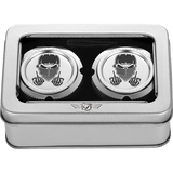 FIGURATI DESIGNS FRONT AXLE NUT COVERS WITH MASKED SKULL - DRIVEN Canada's Powersports FD29 - FAC - SS