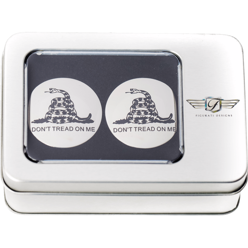 FIGURATI DESIGNS HARLEY - DAVIDSON DON’T TREAD ON ME CUSTOM SWING ARM COVERS (FD40 - DTOM - SS) - DRIVEN Canada's Powersports FD40 - DTOM - SS