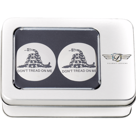 FIGURATI DESIGNS HARLEY - DAVIDSON DON’T TREAD ON ME CUSTOM SWING ARM COVERS (FD40 - DTOM - SS) - DRIVEN Canada's Powersports FD40 - DTOM - SS
