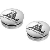 FIGURATI DESIGNS HARLEY - DAVIDSON DON’T TREAD ON ME CUSTOM SWING ARM COVERS (FD40 - DTOM - SS) - DRIVEN Canada's Powersports FD40 - DTOM - SS