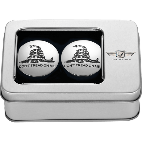 FIGURATI DESIGNS HARLEY - DAVIDSON DON’T TREAD ON ME CUSTOM SWING ARM COVERS (FD40 - DTOM - SS) - DRIVEN Canada's Powersports FD40 - DTOM - SS