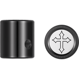 FIGURATI DESIGNS HEEL - TOE SHIFTER COVER WITH MALTESE CROSS - DRIVEN Canada's Powersports FD41 - HTSC - BLK