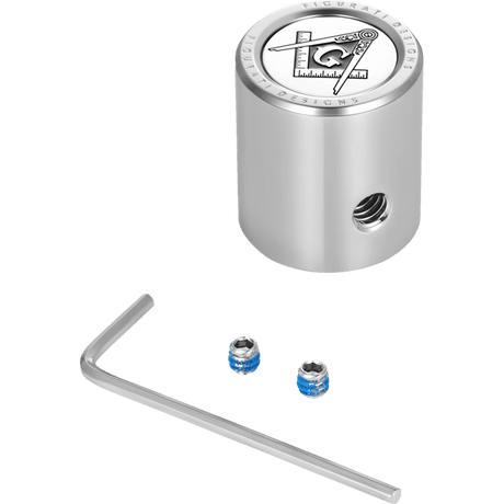 FIGURATI DESIGNS HEEL - TOE SHIFTER COVER WITH MASONIC EMBLEM - DRIVEN Canada's Powersports FD42 - HTSC - SS