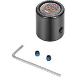 FIGURATI DESIGNS HEEL - TOE SHIFTER COVER WITH SUGAR SKULL - DRIVEN Canada's Powersports FD30 - HTSC - BLK