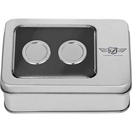 FIGURATI DESIGNS ND DOCKING COVERS PLAIN SILVER - 25.2X32MM - DRIVEN Canada's Powersports FD60 - DC - 25.2/32 - SS