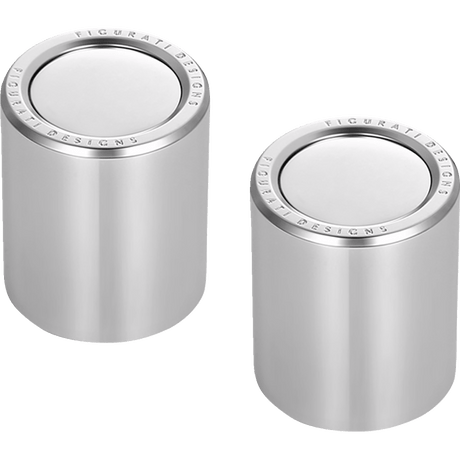 FIGURATI DESIGNS ND DOCKING COVERS PLAIN SILVER - 25.2X32MM - DRIVEN Canada's Powersports FD60 - DC - 25.2/32 - SS