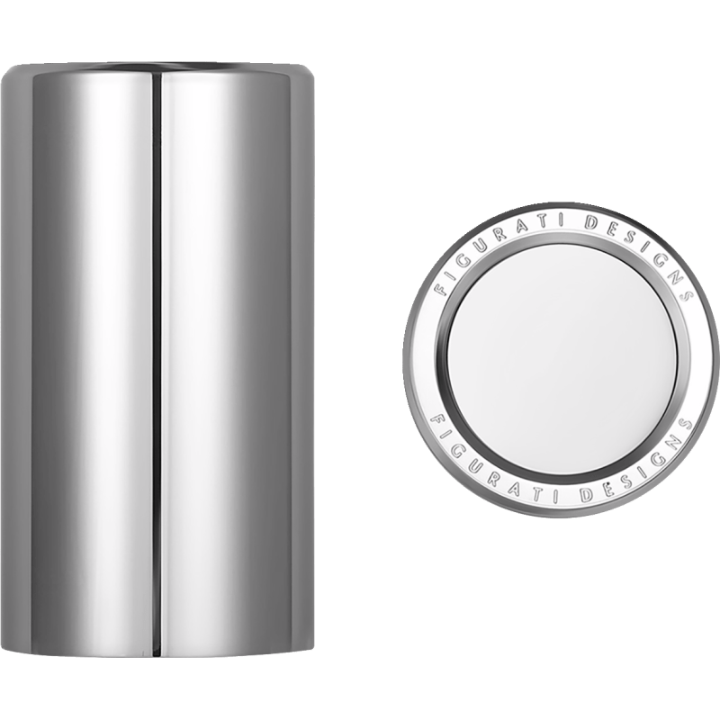 FIGURATI DESIGNS ND DOCKING COVERS PLAIN SILVER - 25.2X46.5MM - DRIVEN Canada's Powersports FD60 - DC - 25.2/46.5 - SS