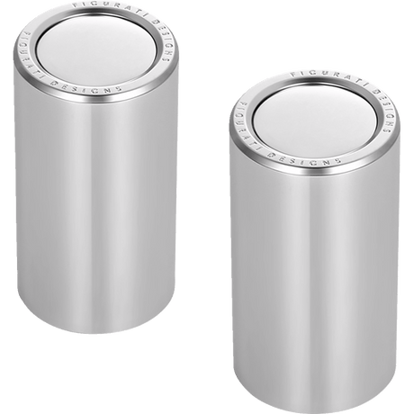 FIGURATI DESIGNS ND DOCKING COVERS PLAIN SILVER - 25.2X46.5MM - DRIVEN Canada's Powersports FD60 - DC - 25.2/46.5 - SS