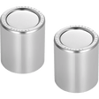 FIGURATI DESIGNS ND DOCKING COVERS PLAIN SILVER - 27.2X32MM - DRIVEN Canada's Powersports FD60 - DC - 27.2/32 - SS