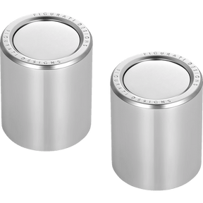 FIGURATI DESIGNS ND DOCKING COVERS PLAIN SILVER - 27.2X32MM - DRIVEN Canada's Powersports FD60 - DC - 27.2/32 - SS
