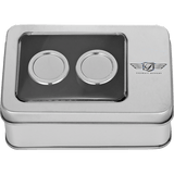 FIGURATI DESIGNS ND DOCKING COVERS PLAIN SILVER - 27.2X32MM - DRIVEN Canada's Powersports FD60 - DC - 27.2/32 - SS