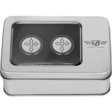 FIGURATI DESIGNS ND MAG DOCKING COVERS WITH CROSS - 25.2X32MM - DRIVEN Canada's Powersports FD41 - DC - 25.2/32 - BLK