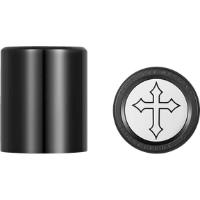 FIGURATI DESIGNS ND MAG DOCKING COVERS WITH CROSS - 25.2X32MM - DRIVEN Canada's Powersports FD41 - DC - 25.2/32 - BLK