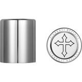 FIGURATI DESIGNS ND MAG DOCKING COVERS WITH CROSS - 25.2X32MM - DRIVEN Canada's Powersports FD41 - DC - 25.2/32 - SS