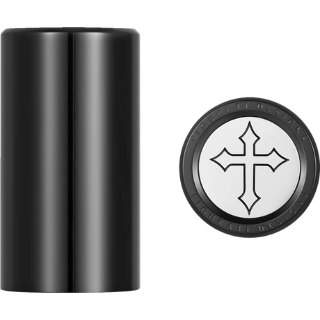 FIGURATI DESIGNS ND MAG DOCKING COVERS WITH CROSS - 25.2X46.5MM - DRIVEN Canada's Powersports FD41 - DC - 25.2/46.5 - BLK