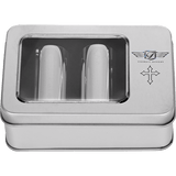 FIGURATI DESIGNS ND MAG DOCKING COVERS WITH CROSS - 25.2X46.5MM - DRIVEN Canada's Powersports FD41 - DC - 25.2/46.5 - SS