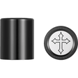 FIGURATI DESIGNS ND MAG DOCKING COVERS WITH CROSS - 27.2X32MM - DRIVEN Canada's Powersports FD41 - DC - 27.2/32 - BLK