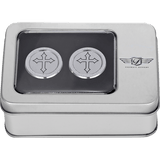 FIGURATI DESIGNS ND MAG DOCKING COVERS WITH CROSS - 27.2X32MM - DRIVEN Canada's Powersports FD41 - DC - 27.2/32 - SS