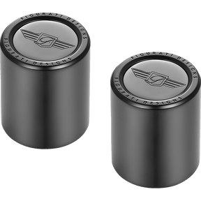 FIGURATI DESIGNS ND MAG DOCKING COVERS WITH FD LOGO - 25.2X32MM - DRIVEN Canada's Powersports FD01 - DC - 25.2/32 - BLK