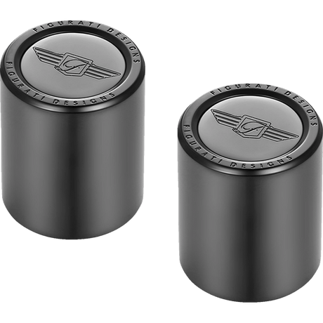 FIGURATI DESIGNS ND MAG DOCKING COVERS WITH FD LOGO - 25.2X32MM - DRIVEN Canada's Powersports FD01 - DC - 25.2/32 - BLK