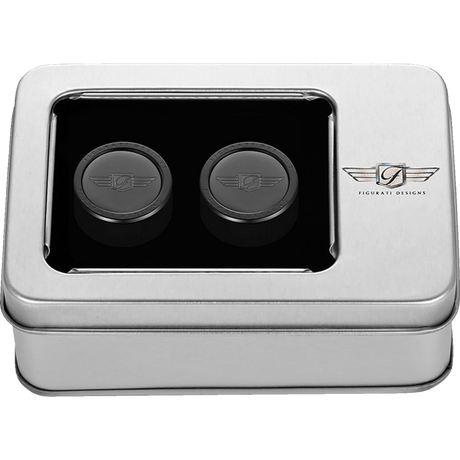 FIGURATI DESIGNS ND MAG DOCKING COVERS WITH FD LOGO - 25.2X32MM - DRIVEN Canada's Powersports FD01 - DC - 25.2/32 - BLK