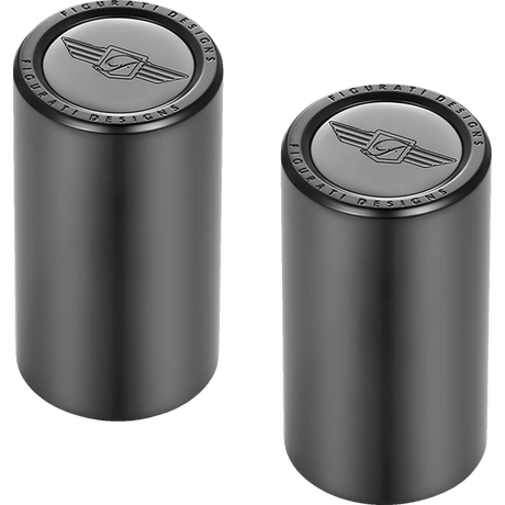 FIGURATI DESIGNS ND MAG DOCKING COVERS WITH FD LOGO - 25.2X46.5MM - DRIVEN Canada's Powersports FD01 - DC - 25.2/46.5 - BLK