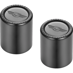 FIGURATI DESIGNS ND MAG DOCKING COVERS WITH FD LOGO - 27.2X32MM - DRIVEN Canada's Powersports FD01 - DC - 27.2/32 - BLK