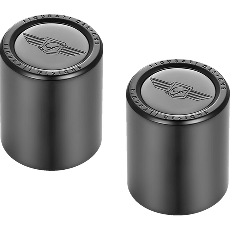 FIGURATI DESIGNS ND MAG DOCKING COVERS WITH FD LOGO - 27.2X32MM - DRIVEN Canada's Powersports FD01 - DC - 27.2/32 - BLK