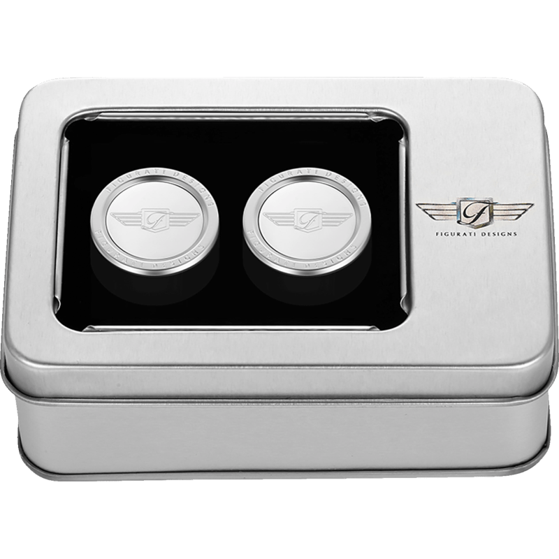 FIGURATI DESIGNS ND MAG DOCKING COVERS WITH FD LOGO - 27.2X32MM - DRIVEN Canada's Powersports FD01 - DC - 27.2/32 - SS