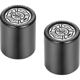 FIGURATI DESIGNS ND MAG DOCKING COVERS WITH MALTESE CROSS - 25.2X32MM - DRIVEN Canada's Powersports FD74 - DC - 25.2/32 - BLK