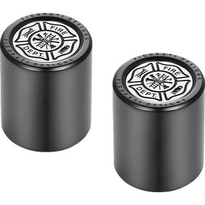 FIGURATI DESIGNS ND MAG DOCKING COVERS WITH MALTESE CROSS - 25.2X32MM - DRIVEN Canada's Powersports FD74 - DC - 25.2/32 - BLK