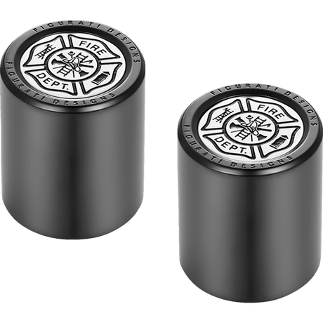 FIGURATI DESIGNS ND MAG DOCKING COVERS WITH MALTESE CROSS - 25.2X32MM - DRIVEN Canada's Powersports FD74 - DC - 25.2/32 - BLK