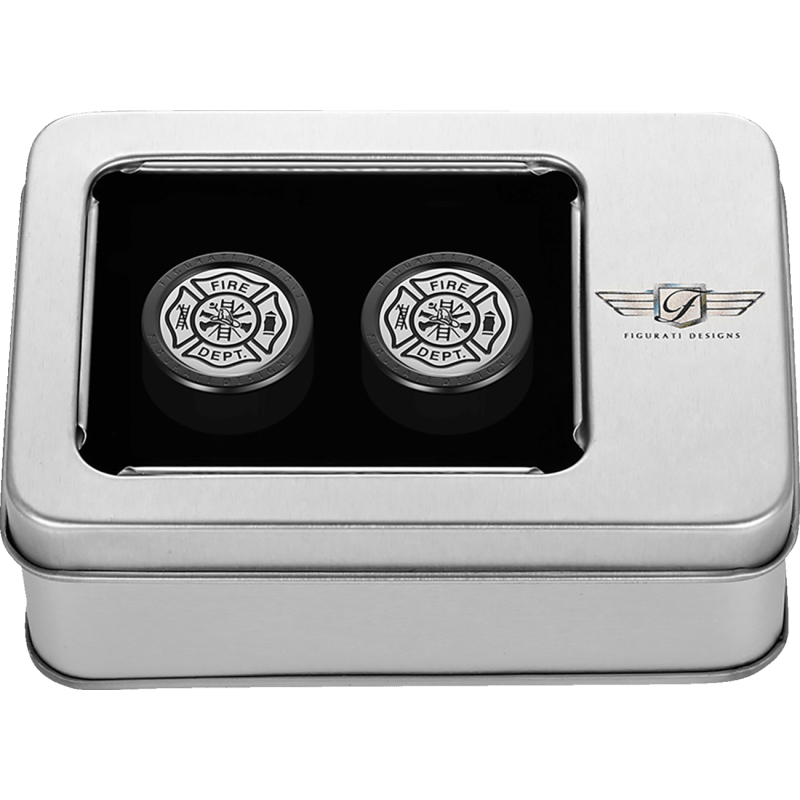 FIGURATI DESIGNS ND MAG DOCKING COVERS WITH MALTESE CROSS - 25.2X32MM - DRIVEN Canada's Powersports FD74 - DC - 25.2/32 - BLK