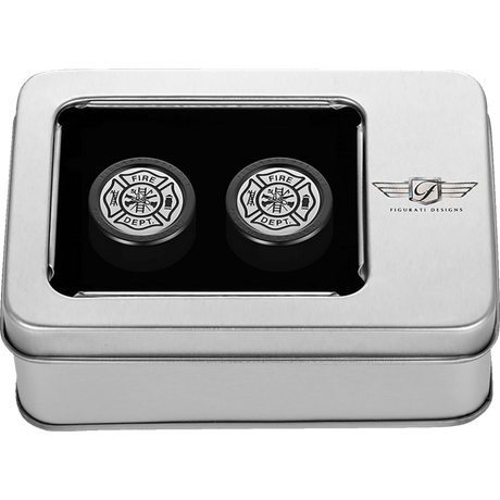 FIGURATI DESIGNS ND MAG DOCKING COVERS WITH MALTESE CROSS - 25.2X32MM - DRIVEN Canada's Powersports FD74 - DC - 25.2/32 - BLK
