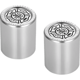 FIGURATI DESIGNS ND MAG DOCKING COVERS WITH MALTESE CROSS - 25.2X32MM - DRIVEN Canada's Powersports FD74 - DC - 25.2/32 - SS