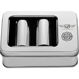 FIGURATI DESIGNS ND MAG DOCKING COVERS WITH MALTESE CROSS - 25.2X46.5MM - DRIVEN Canada's Powersports FD74 - DC - 25.2/46.5 - SS