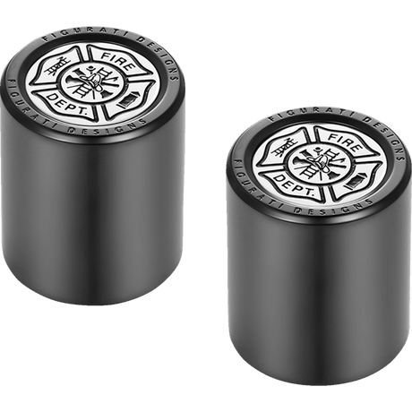 FIGURATI DESIGNS ND MAG DOCKING COVERS WITH MALTESE CROSS - 27.2X32MM - DRIVEN Canada's Powersports FD74 - DC - 27.2/32 - BLK
