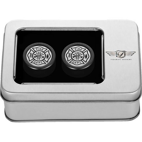 FIGURATI DESIGNS ND MAG DOCKING COVERS WITH MALTESE CROSS - 27.2X32MM - DRIVEN Canada's Powersports FD74 - DC - 27.2/32 - BLK
