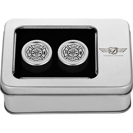 FIGURATI DESIGNS ND MAG DOCKING COVERS WITH MALTESE CROSS - 27.2X32MM - DRIVEN Canada's Powersports FD74 - DC - 27.2/32 - SS