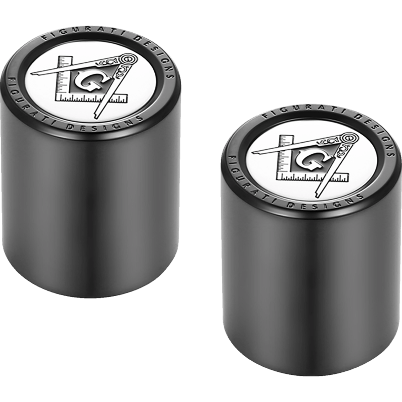 FIGURATI DESIGNS ND MAG DOCKING COVERS WITH MASONIC - 25.2X32MM - DRIVEN Canada's Powersports FD42 - DC - 25.2/32 - BLK