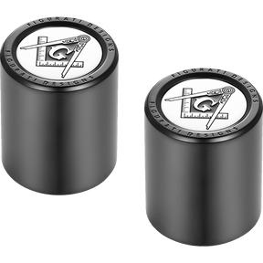 FIGURATI DESIGNS ND MAG DOCKING COVERS WITH MASONIC - 25.2X32MM - DRIVEN Canada's Powersports FD42 - DC - 25.2/32 - BLK