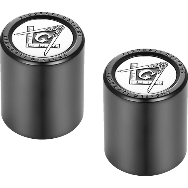 FIGURATI DESIGNS ND MAG DOCKING COVERS WITH MASONIC - 25.2X32MM - DRIVEN Canada's Powersports FD42 - DC - 25.2/32 - BLK