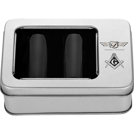 FIGURATI DESIGNS ND MAG DOCKING COVERS WITH MASONIC - 25.2X46.5MM - DRIVEN Canada's Powersports FD42 - DC - 25.2/46.5 - BLK