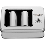 FIGURATI DESIGNS ND MAG DOCKING COVERS WITH MASONIC - 25.2X46.5MM - DRIVEN Canada's Powersports FD42 - DC - 25.2/46.5 - SS