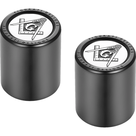 FIGURATI DESIGNS ND MAG DOCKING COVERS WITH MASONIC - 27.2X32MM - DRIVEN Canada's Powersports FD42 - DC - 27.2/32 - BLK